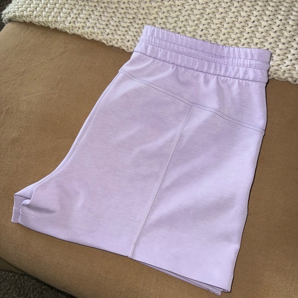 Lululemon Lilac Ether Softstreme Sweatshirt and Shorts Set - Picture 5 of 7